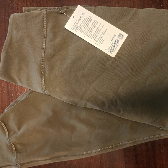 Lululemon Align Jogger HR Pant Olive Green NWT size 10 - Picture 4 of 8